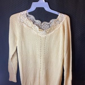 Off the shoulder sweater